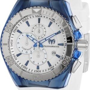 Technomarine Blue and Silver Watch